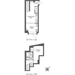 ディームス大井町フォレストの物件間取画像